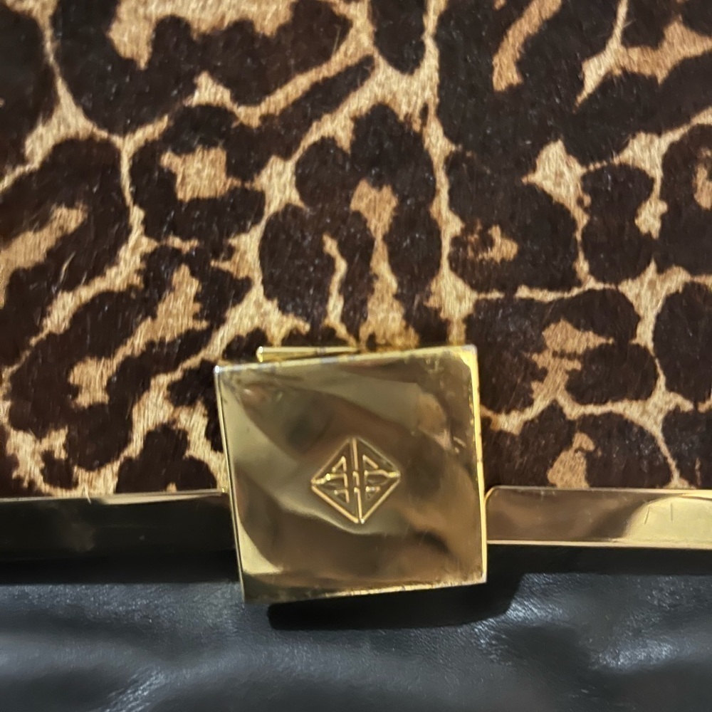 Antonio Melani Animal Print Leather Hsndbag - Picture 9 of 9